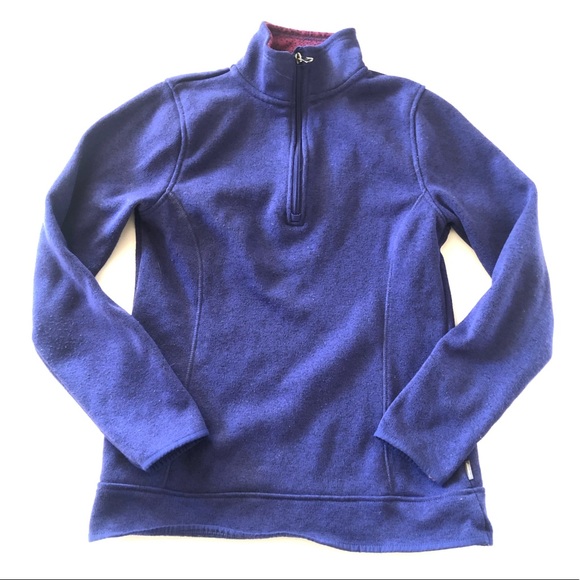 Eddie Bauer 3/4 zip fleece long sleeve - Picture 1 of 4